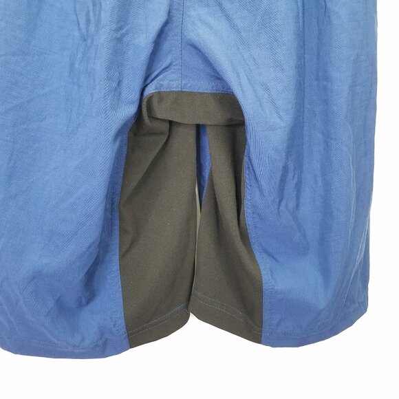 Aero Tech Designs Cycling Shorts Women's L Blue Nylon Shell Spandex Padded Seat - Picture 10 of 16